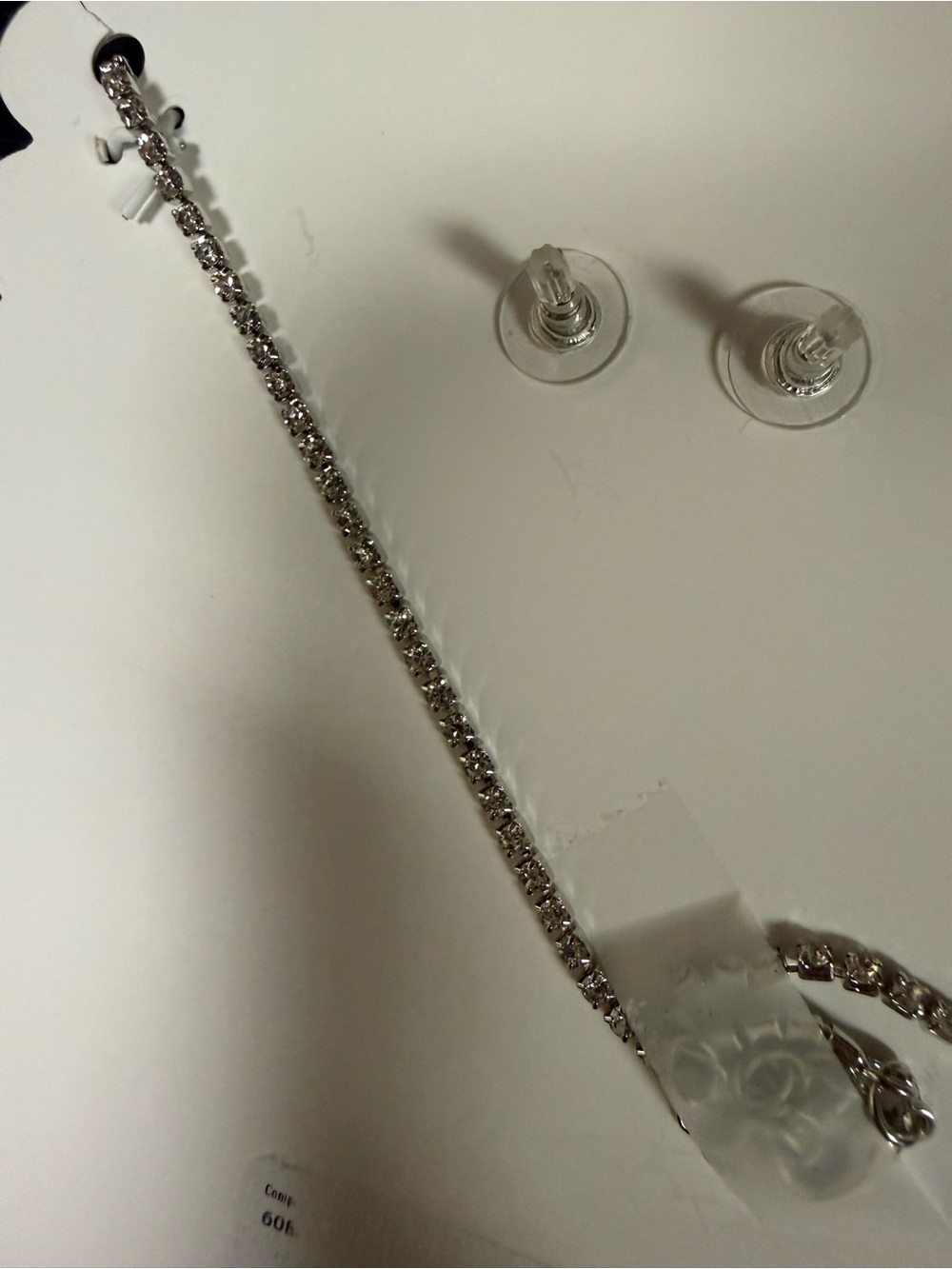 Nicole Miller Teardrop Necklace & Earrings Set - Picture 6 of 6